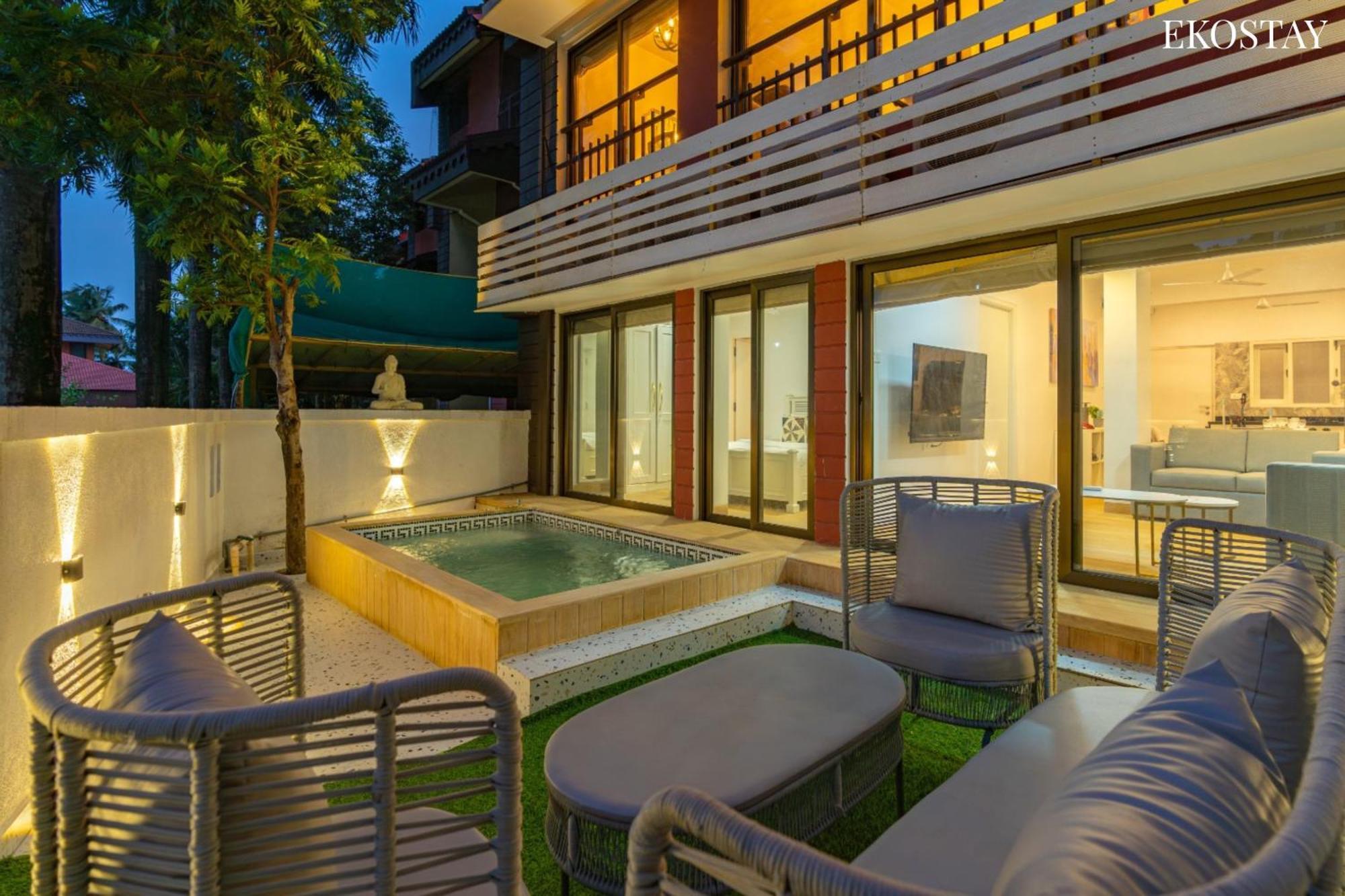 Ekostay Luxe - Casa Marina カンドリム エクステリア 写真